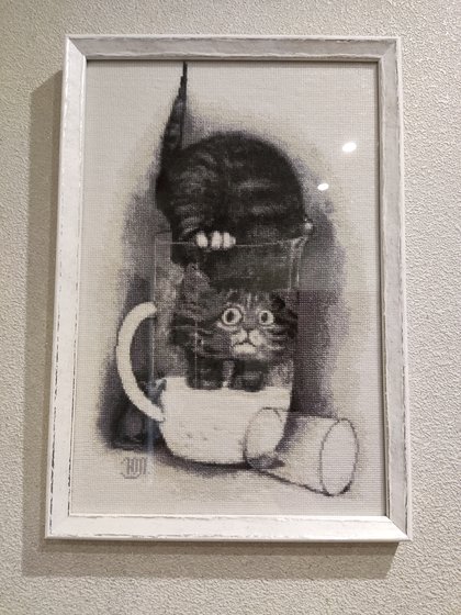 Работа «Испугался»