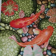 Работа «Золотые рыбки»