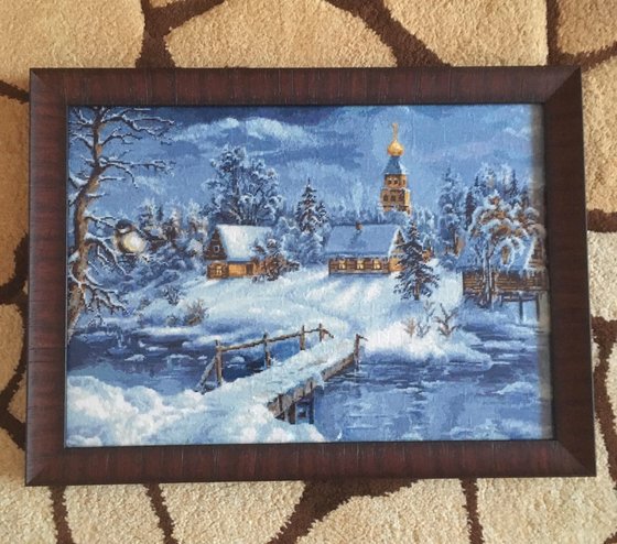 Работа «Зимушка зима»