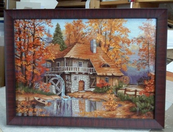 Работа «Осенний пейзаж»