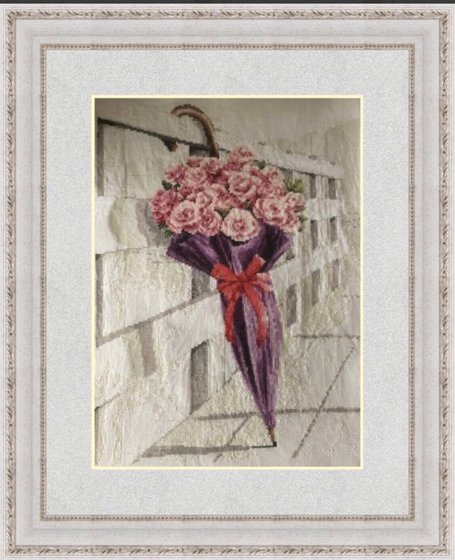 Работа «Зонтик розы»