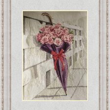 Работа «Зонтик розы»