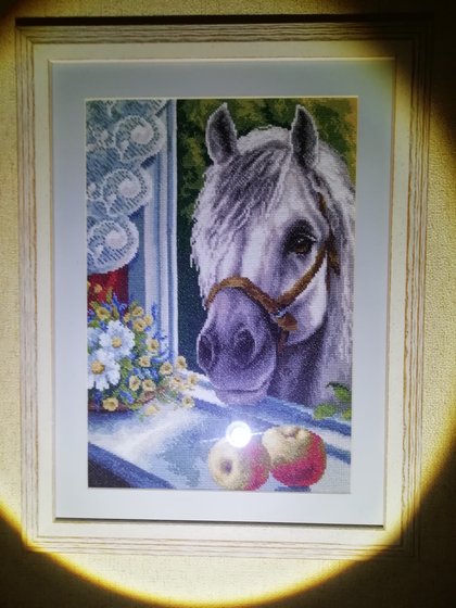 Работа «Лошадь в окошке»