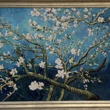 Работа «Ван Гог Цветущая ветка миндаля»