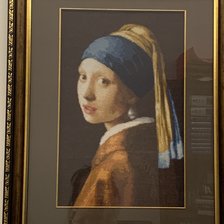 Работа «Вермеер Девушка с жемчужной сережкой»