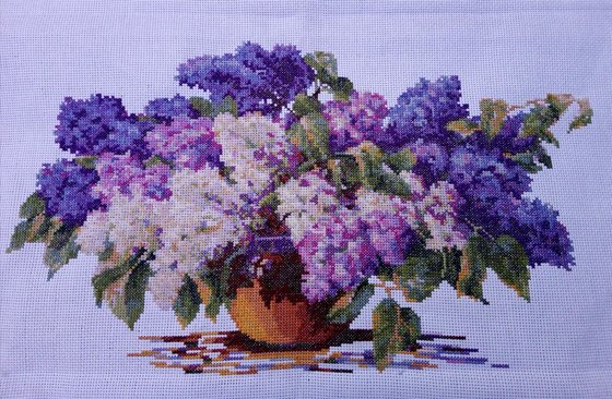 Работа «Сирень»