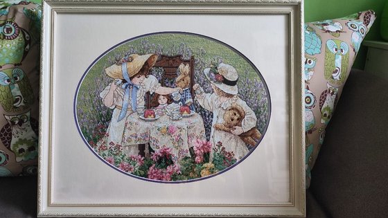 Работа «Чаепитие»