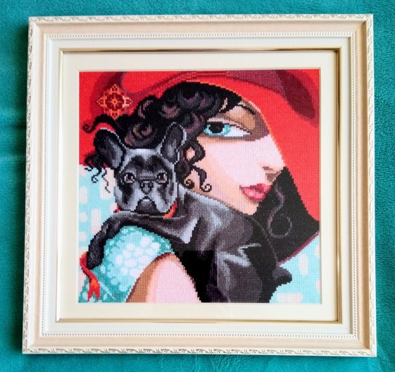 Работа «Дама с собачкой»