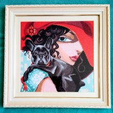 Работа «Дама с собачкой»