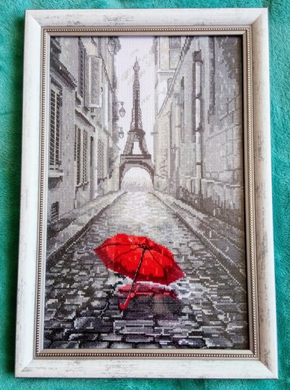 Работа «В Париже дождь»