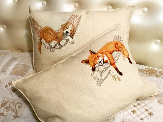 Работа «Подушки-сплюшки»