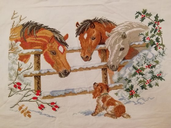 Работа «Однажды зимой»