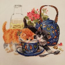 Работа «Любители молока»