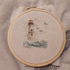 Работа «Мор волнуется. Белый маяк»