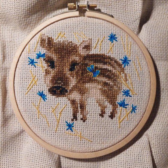 Работа «Кабанчик (юный Ричард Окделл)»