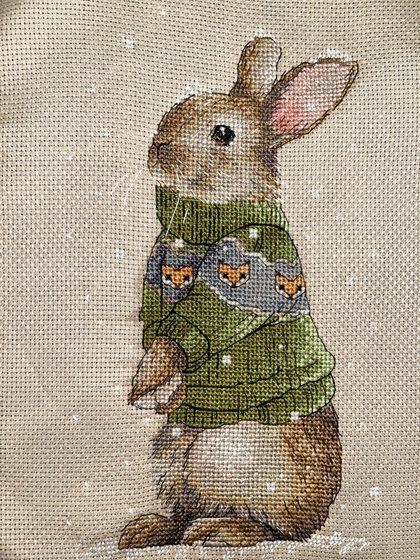 Работа «Пополнение в коллекции «Зимние зверята» от С. Сичкарь»