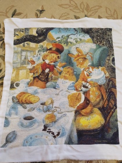 Работа «Чаепитие»