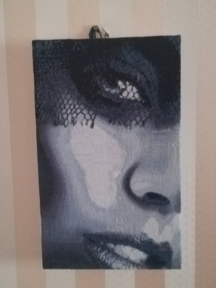 Работа «Девушка с вуалью»