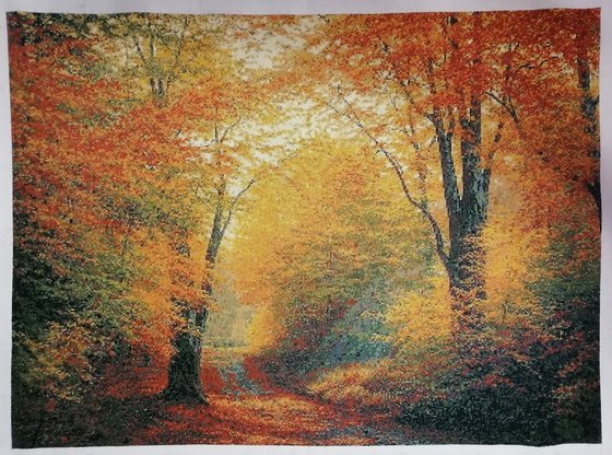 Работа «Осенняя дорога»