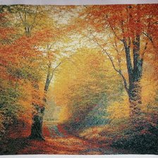 Работа «Осенняя дорога»