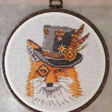 Работа «Лис в стиле ноор-аrт»