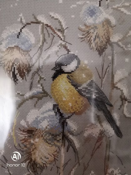 Работа «Синичка»