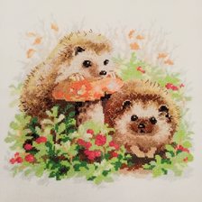 Работа «Ёжики»