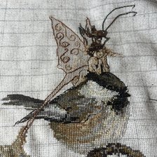 Работа «Фея и воробей»