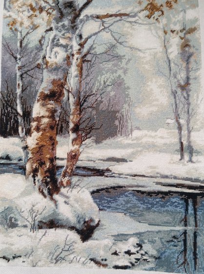 Работа «Зима»