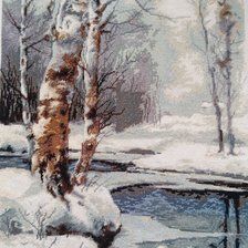 Работа «Зима»