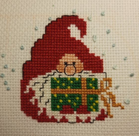 Работа «Новогодний гном 1»