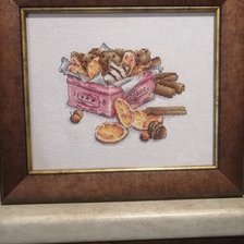 Работа «Коробочка с печеньем»