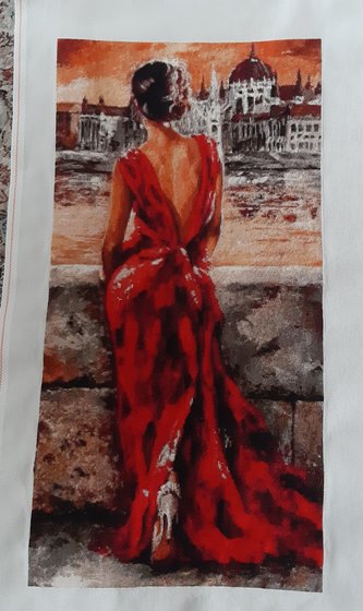 Работа «Химера "Леди в красном"»