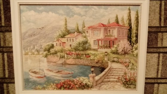 Работа «Утро на побережье»