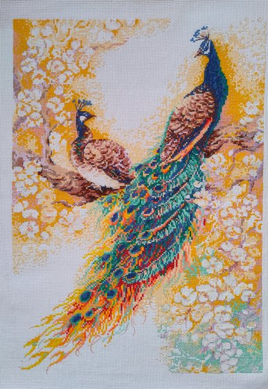 Работа «Павлины»