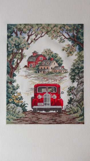 Работа «Yesteryear (Needletreasures)»