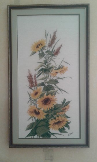 Работа «соняшники»