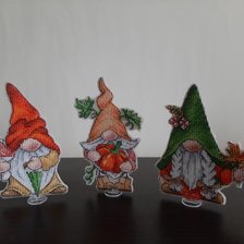 Работа «Гномы - осень»