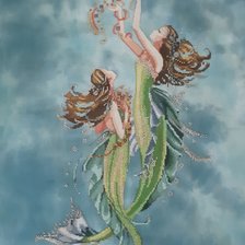 Работа «Mermeids of the Deep Blue by Nora Corbett. Mirabilia»