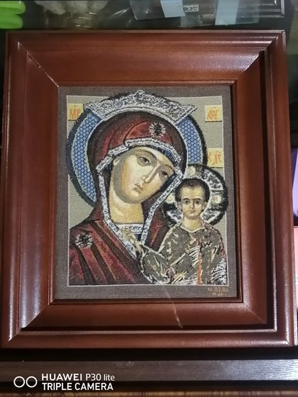 Работа «"Икона Казанской Божьей Матери"»