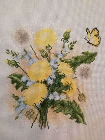 Работа «Одуванчики»