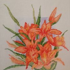 Работа «Лилии»