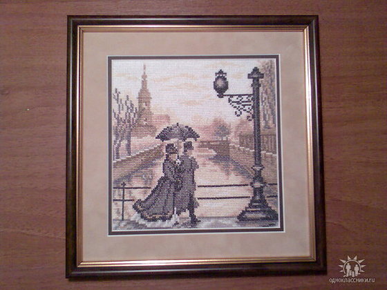 Работа «"Крюков канал" Серия Силуэты города.»