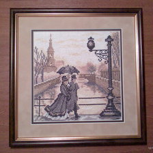 Работа «"Крюков канал" Серия Силуэты города.»