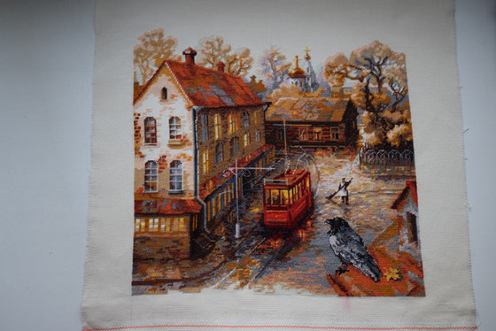 Работа «Теплая осень»