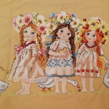 Работа «Подружки»