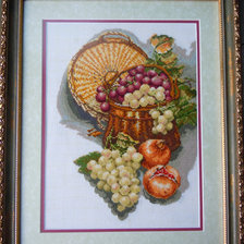 Работа «Корзина с фруктами»