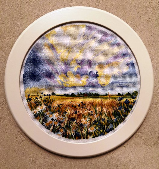 Работа «Ромашковое поле»