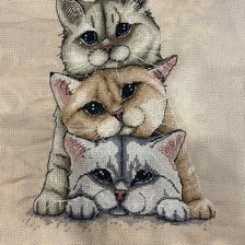 Работа «Милые пушистики от Жанны Дик»