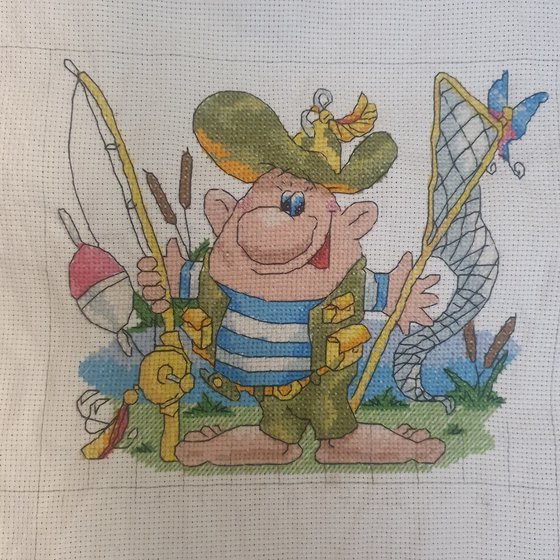 Работа «Рыбак»